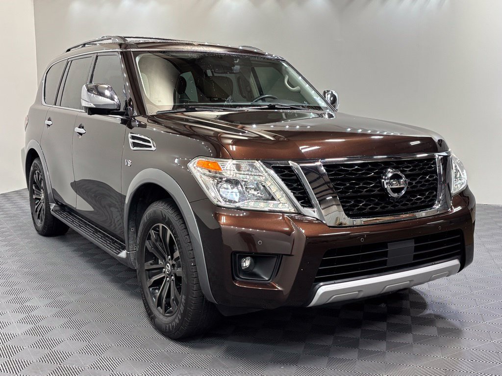 Used 2018 Nissan Armada Platinum w/ Captain Seat Package AWD/4WD image 3