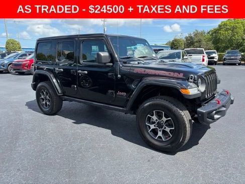 Used 2019 Jeep Wrangler Unlimited Rubicon AWD/4WD image 1