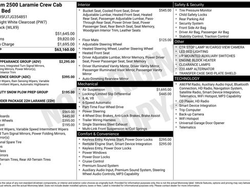 Used 2018 RAM 2500 Laramie w/ Sport Appearance Group image 3