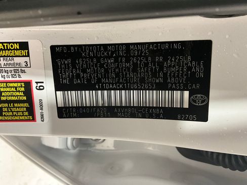 Used 2026 Toyota Camry LE image 28