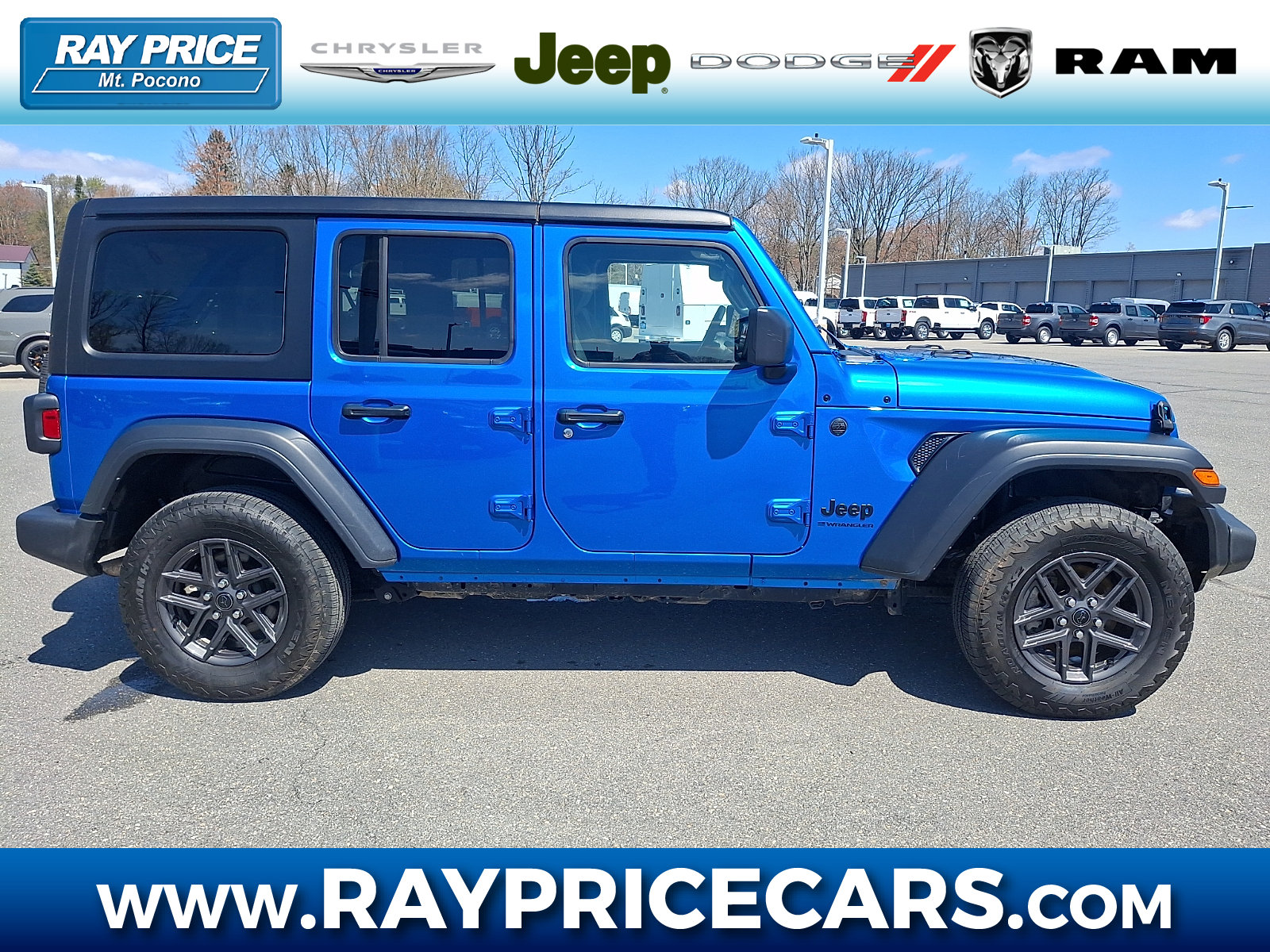 Used 2025 Jeep Wrangler Unlimited Sport AWD/4WD image 1