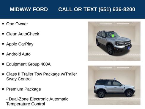 Used 2023 Ford Bronco Sport Badlands w/ Premium Package image 7