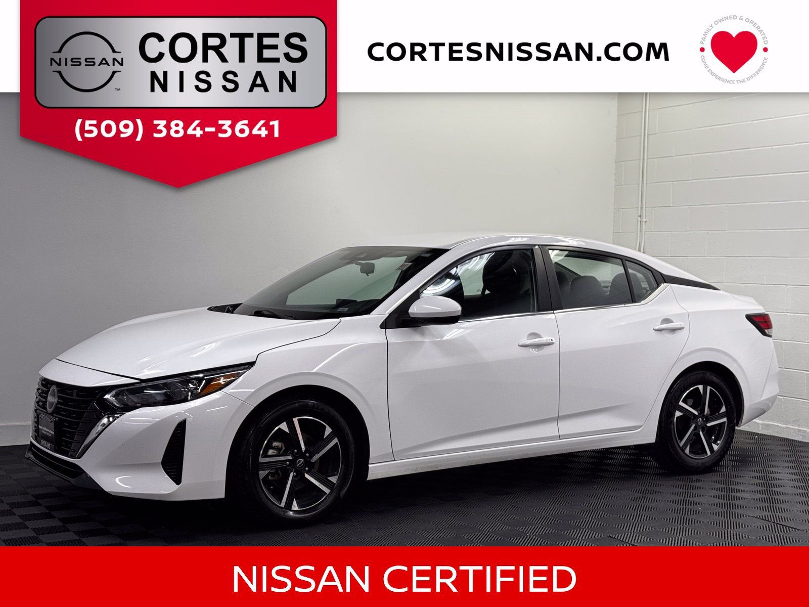 Certified 2024 Nissan Sentra SV FWD image 1