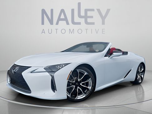 Certified 2021 Lexus LC 500 Convertible w/ Touring Package RWD image 2