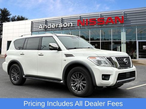 Used 2018 Nissan Armada Platinum w/ Cargo Package AWD/4WD image 1