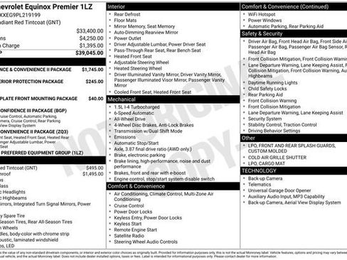 Used 2023 Chevrolet Equinox Premier AWD/4WD image 4