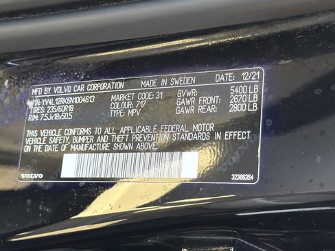 Certified 2022 Volvo XC60 B5 Momentum AWD/4WD image 37