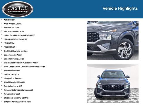 Used 2023 Hyundai Santa Fe SEL w/ Cargo Package AWD/4WD image 3