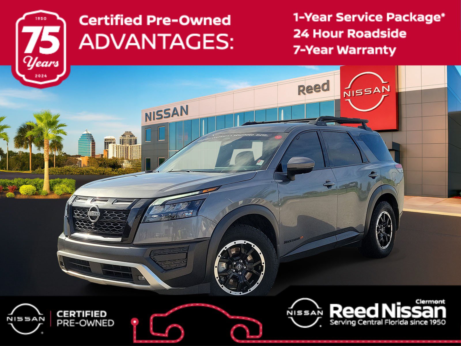 Certified 2024 Nissan Pathfinder Rock Creek AWD/4WD image 1