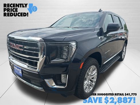 Used 2021 GMC Yukon SLT image 1