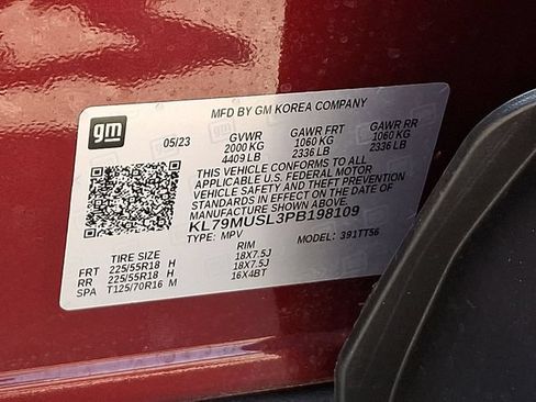 Used 2023 Chevrolet TrailBlazer RS w/ Sun and Liftgate Package AWD/4WD image 29