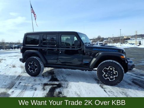 Used 2022 Jeep Wrangler Unlimited Rubicon 4xe w/ Dual Top Group image 7