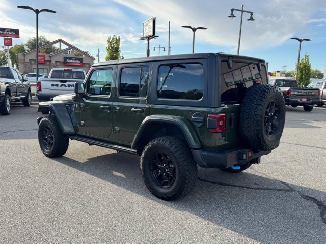 Used 2023 Jeep Wrangler Unlimited Rubicon 4xe AWD/4WD image 4
