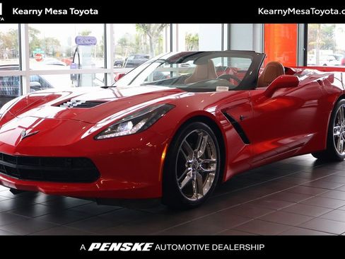 Used 2016 Chevrolet Corvette Stingray Convertible w/ 3LT Preferred Equipment Group image 1