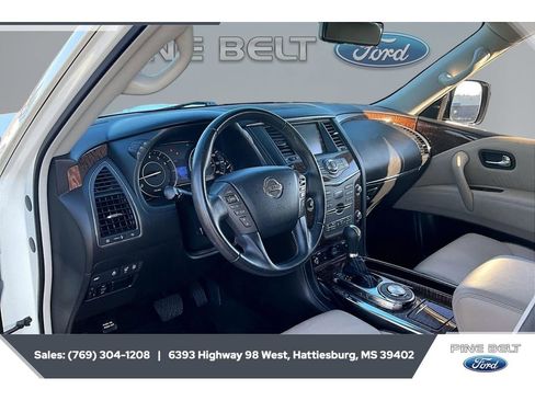 Used 2019 Nissan Armada Platinum w/ Captain's Chairs Package RWD image 12