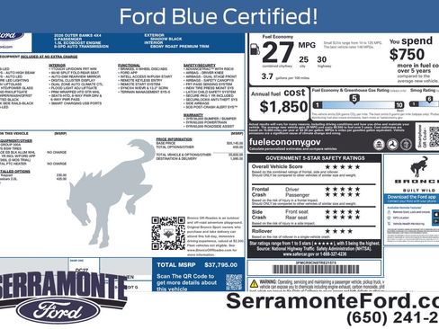 Used 2026 Ford Bronco Sport Outer Banks image 16