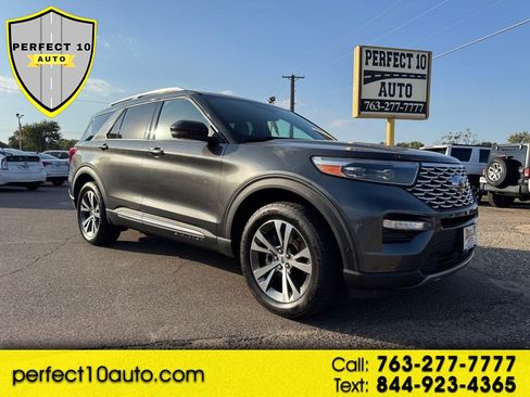 Used 2020 Ford Explorer Platinum w/ Premium Technology Package image 1