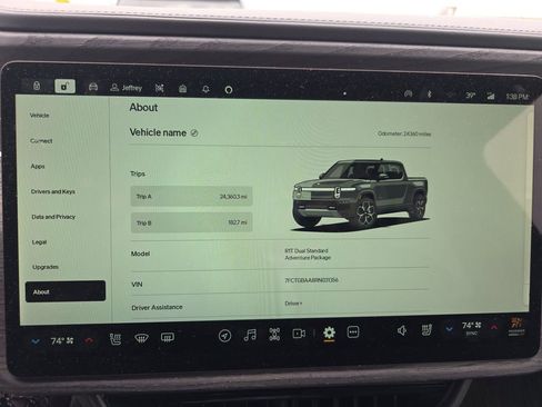 Used 2024 Rivian R1T Adventure AWD/4WD image 3