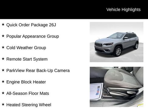 Used 2019 Jeep Cherokee Latitude w/ Cold Weather Group AWD/4WD image 8