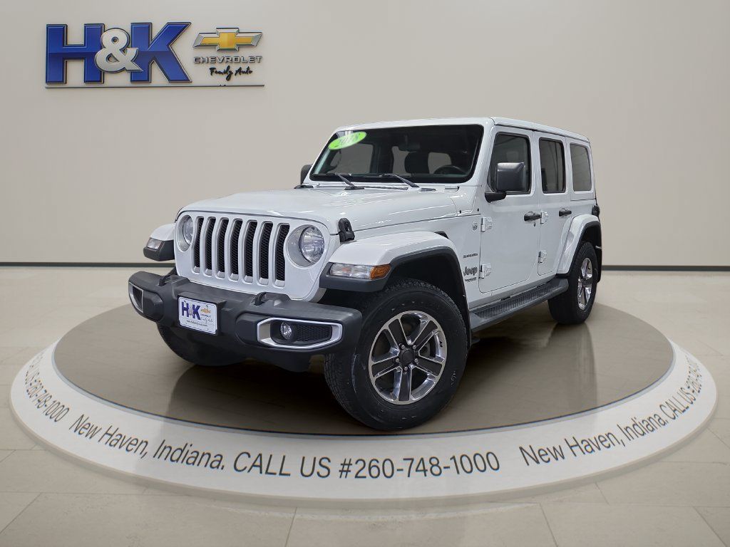 Used 2018 Jeep Wrangler Unlimited Sahara w/ Safetytec Group AWD/4WD image 3