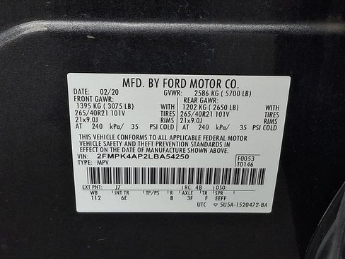 Used 2020 Ford Edge ST w/ Equipment Group 401A AWD/4WD image 31