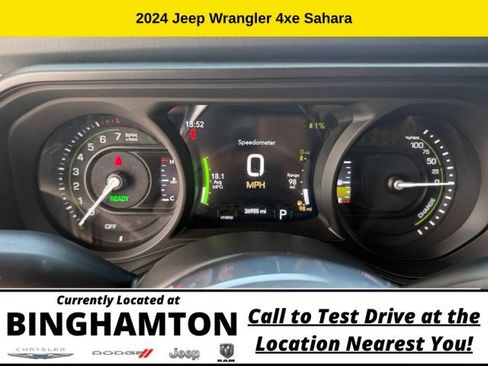 Used 2024 Jeep Wrangler Unlimited Sahara AWD/4WD image 13
