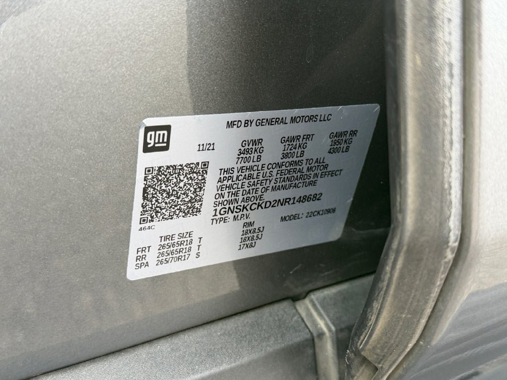 Used 2022 Chevrolet Suburban LT AWD/4WD image 36