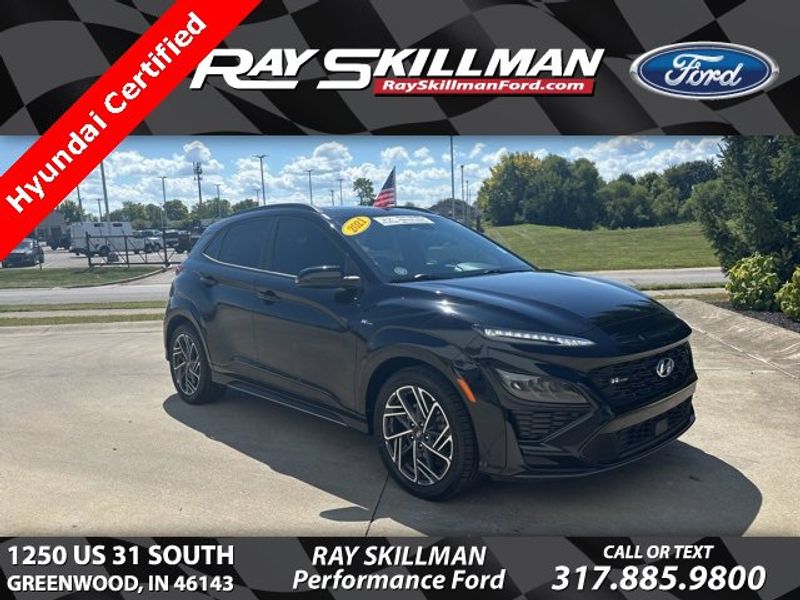 Certified 2022 Hyundai Kona N Line w/ Tech Package image 1