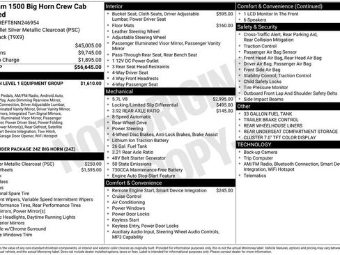 Used 2022 RAM 1500 Big Horn RWD image 4