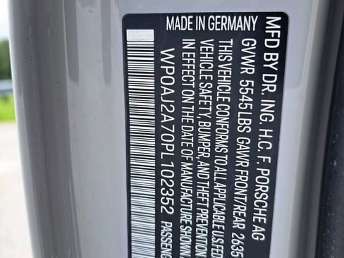 Used 2023 Porsche Panamera Platinum Edition image 24