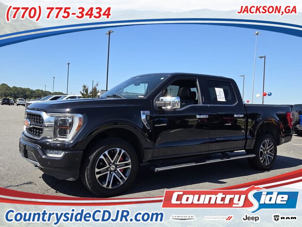 Used 2021 Ford F150 Platinum w/ Equipment Group 701A High AWD/4WD image 1