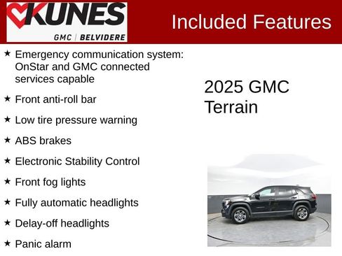 Used 2025 GMC Terrain Elevation AWD/4WD image 3