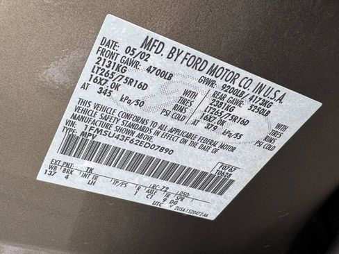 Used 2002 Ford Excursion Limited image 79