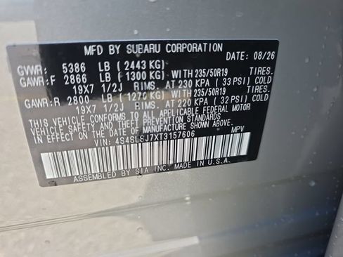 New 2026 Subaru Forester Sport AWD/4WD image 25