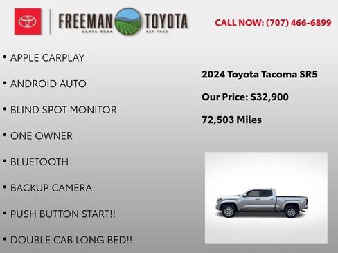 Used 2024 Toyota Tacoma SR5 RWD image 5
