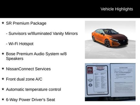 Used 2024 Nissan Sentra SR w/ SR Premium Package image 12