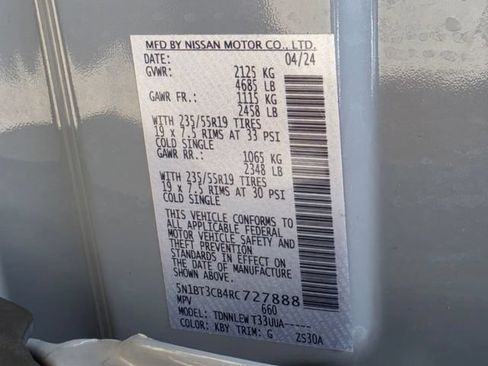 Used 2024 Nissan Rogue SL AWD/4WD image 32
