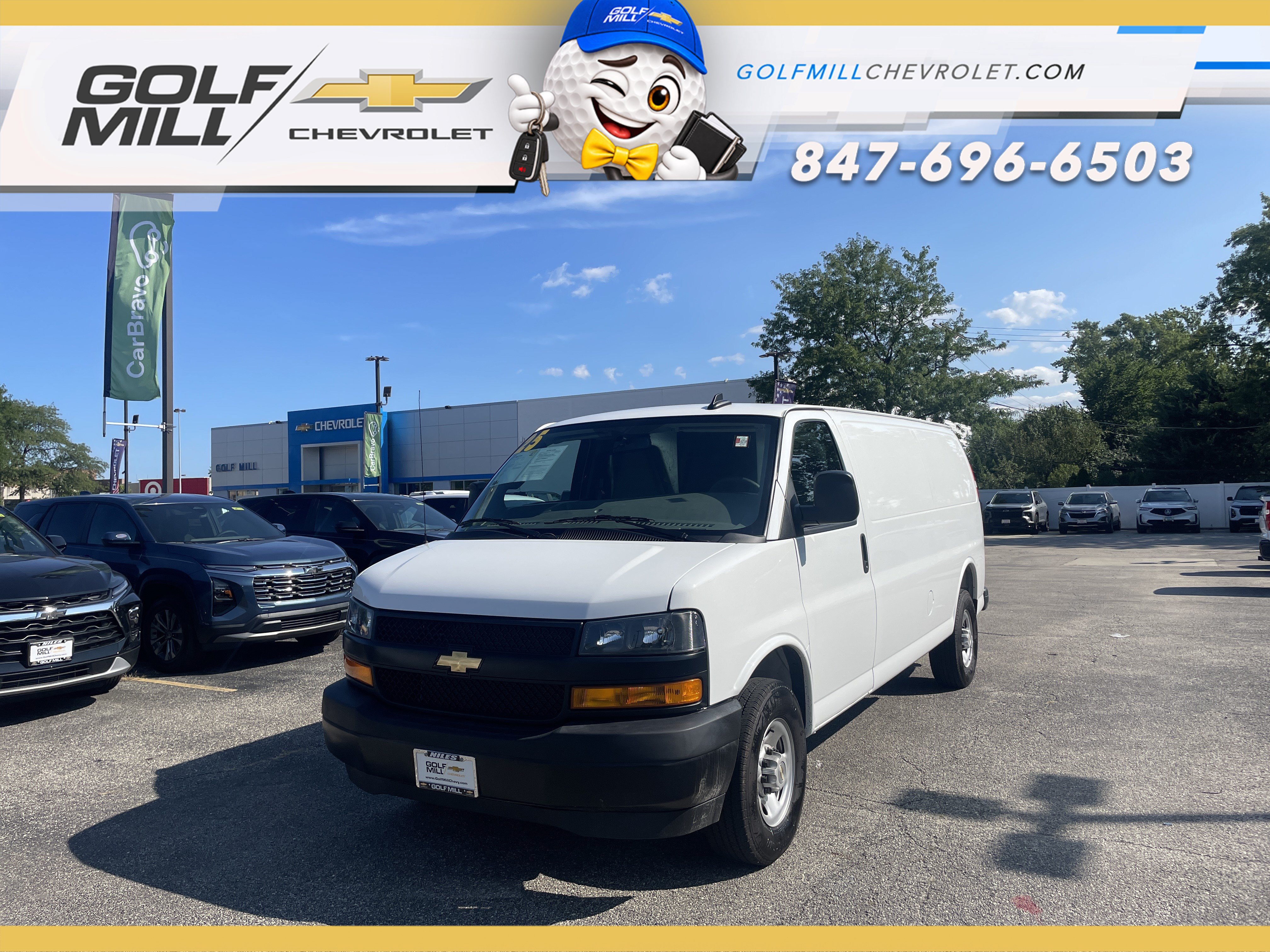 Used 2025 Chevrolet Express 2500 Extended w/ Driver Convenience Package RWD image 1