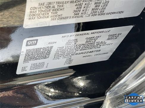 Used 2024 Chevrolet Silverado 1500 High Country w/ High Country Premium Package image 37