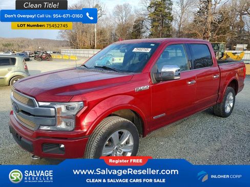 Used 2019 Ford F150 Platinum w/ Equipment Group 701A Luxury image 1