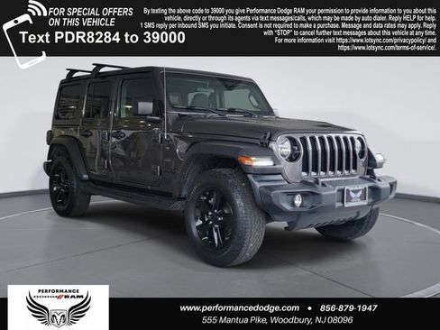 Used 2021 Jeep Wrangler Unlimited Sport image 1