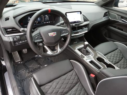 Certified 2022 Cadillac CT4 V Blackwing w/ Technology Package RWD image 12