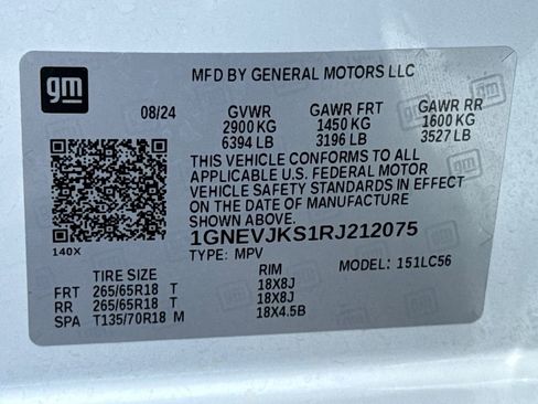 Used 2024 Chevrolet Traverse Z71 w/ Enhanced Driving Package AWD/4WD image 32