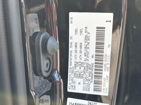 New 2026 Toyota Sequoia Platinum AWD/4WD image 26