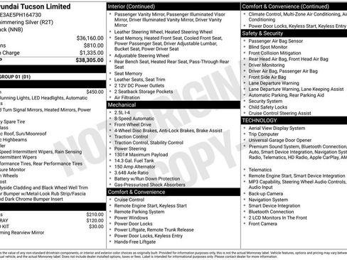 Used 2023 Hyundai Tucson Limited FWD image 7