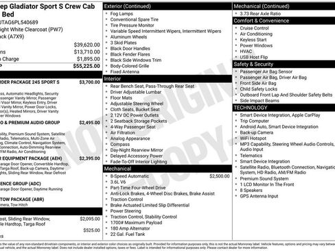Used 2023 Jeep Gladiator Sport AWD/4WD image 3