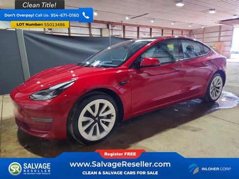 Used 2022 Tesla Model 3 RWD image 1
