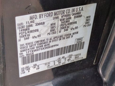 Used 2003 Ford F150 Harley-Davidson image 31