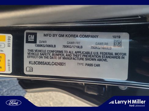 Used 2020 Chevrolet Spark LS image 25