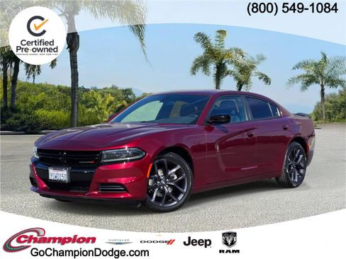 Used 2023 Dodge Charger SXT w/ Blacktop Package RWD image 1
